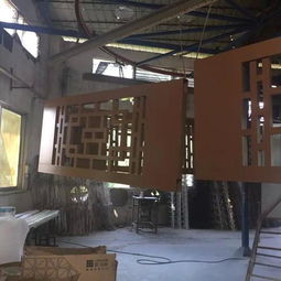 鋁合金木紋窗花 中式風格建筑裝飾材料的理想選擇